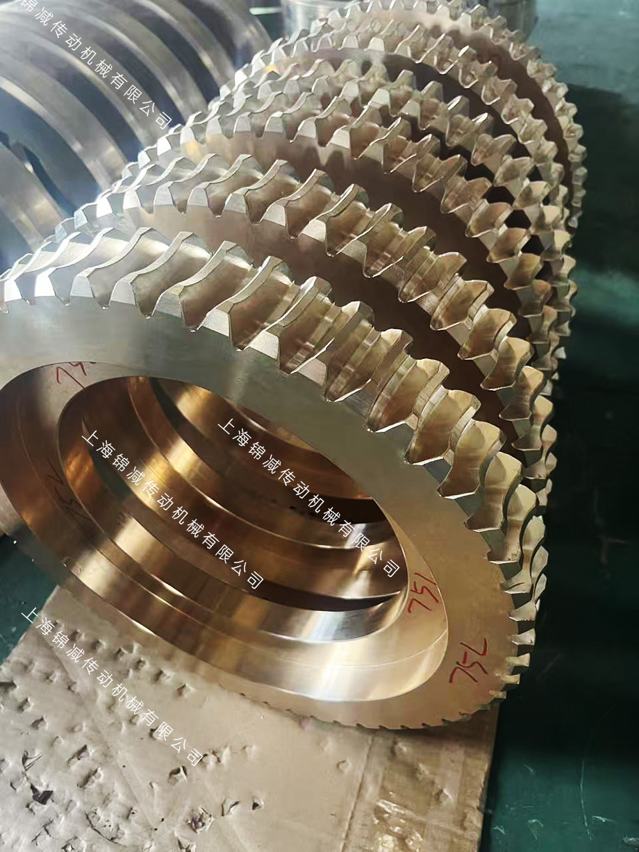 密炼机用蜗杆蜗轮