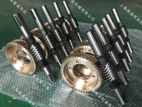 轮胎硫化机平面二次包络环面蜗杆减速机A