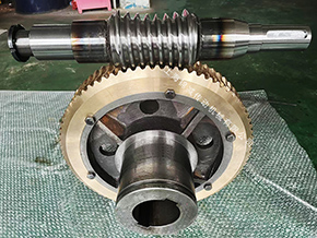 冷轧机压下双包络环面蜗杆蜗轮