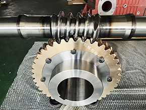 冷轧机压下双包络环面蜗杆蜗轮