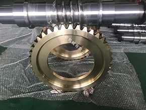 冷轧机压下双包络环面蜗杆蜗轮