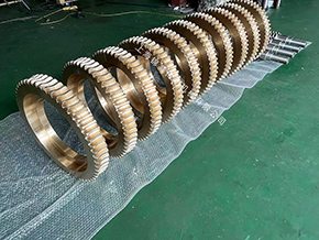 冷轧机压下双包络环面蜗杆蜗轮