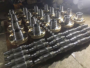 冷轧机压下双包络环面蜗杆蜗轮
