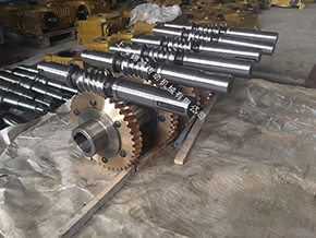 冷轧机压下双包络环面蜗杆蜗轮