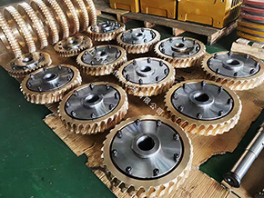 冷轧机压下双包络环面蜗杆蜗轮