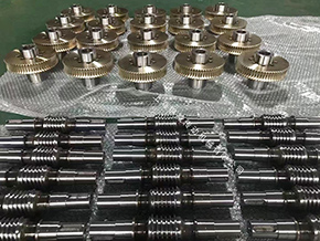 冷轧机压下双包络环面蜗杆蜗轮